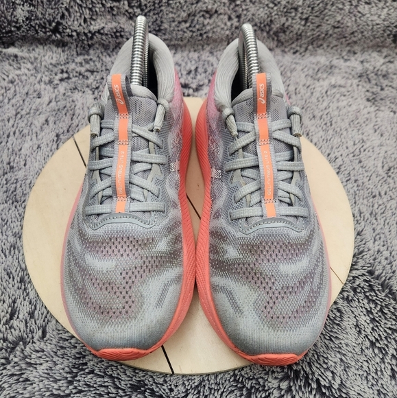 ASICS GEL-Nimbus Lite 2 Gray Coral Running Shoe Sneaker Women's Size 8 - Picture 3 of 9